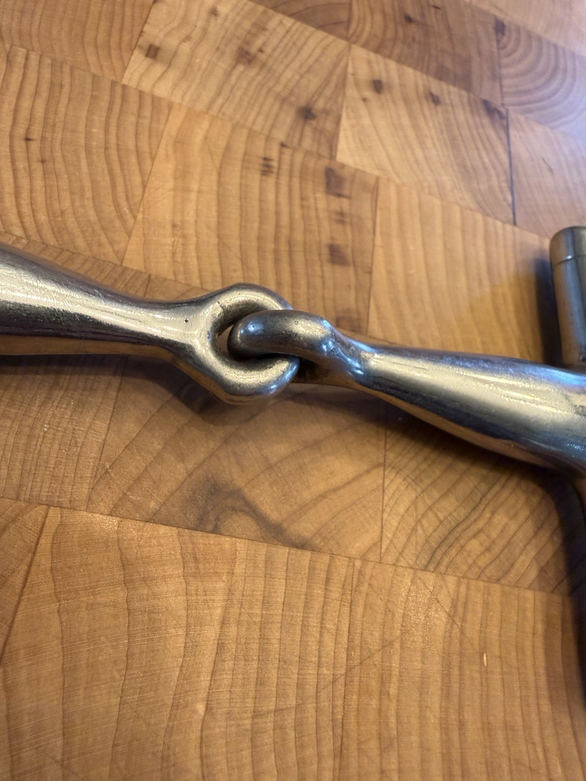5” D-Ring Snaffle, Single Joint Mouthpiece