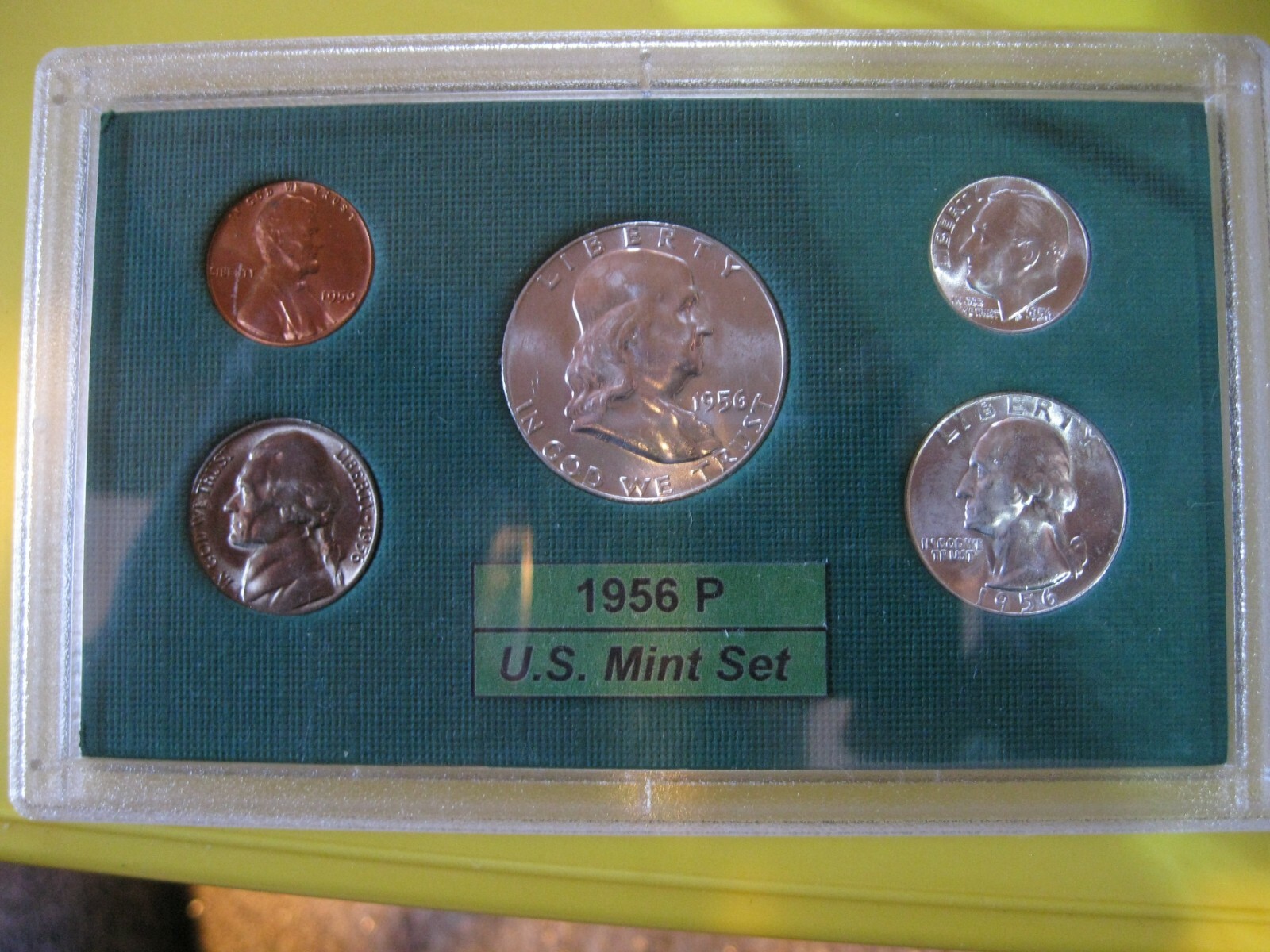 1956 P US Silver Mint Set Brilliant Uncirculated!