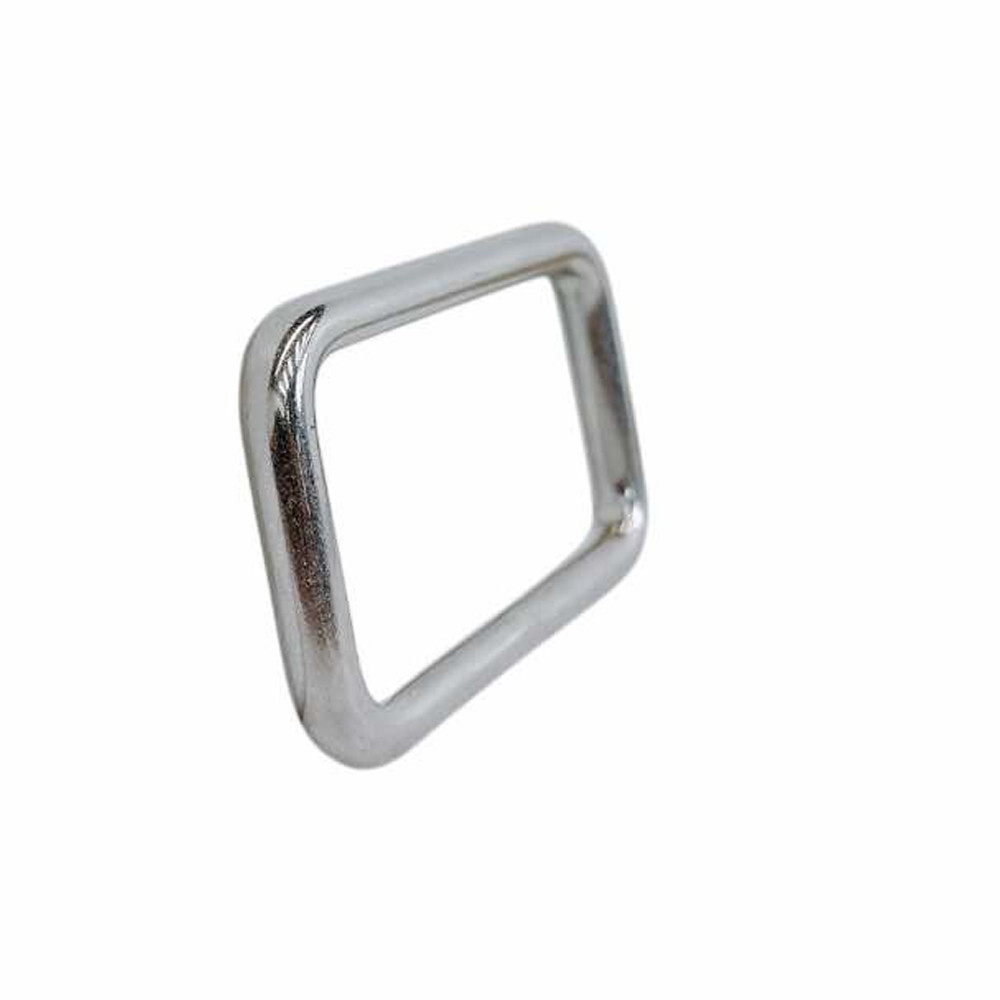 4 Pc Mil Spec 5/16"x3" Rectangular Ring Rectangle Link Loop T304 Stainless Steel