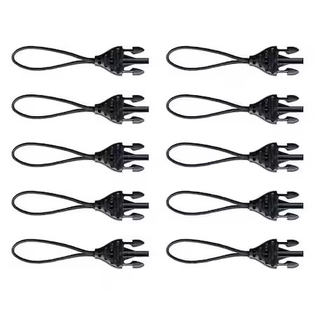 Op/Tech Usa 99013922 Loop Connector, Black, Universal, Pk10