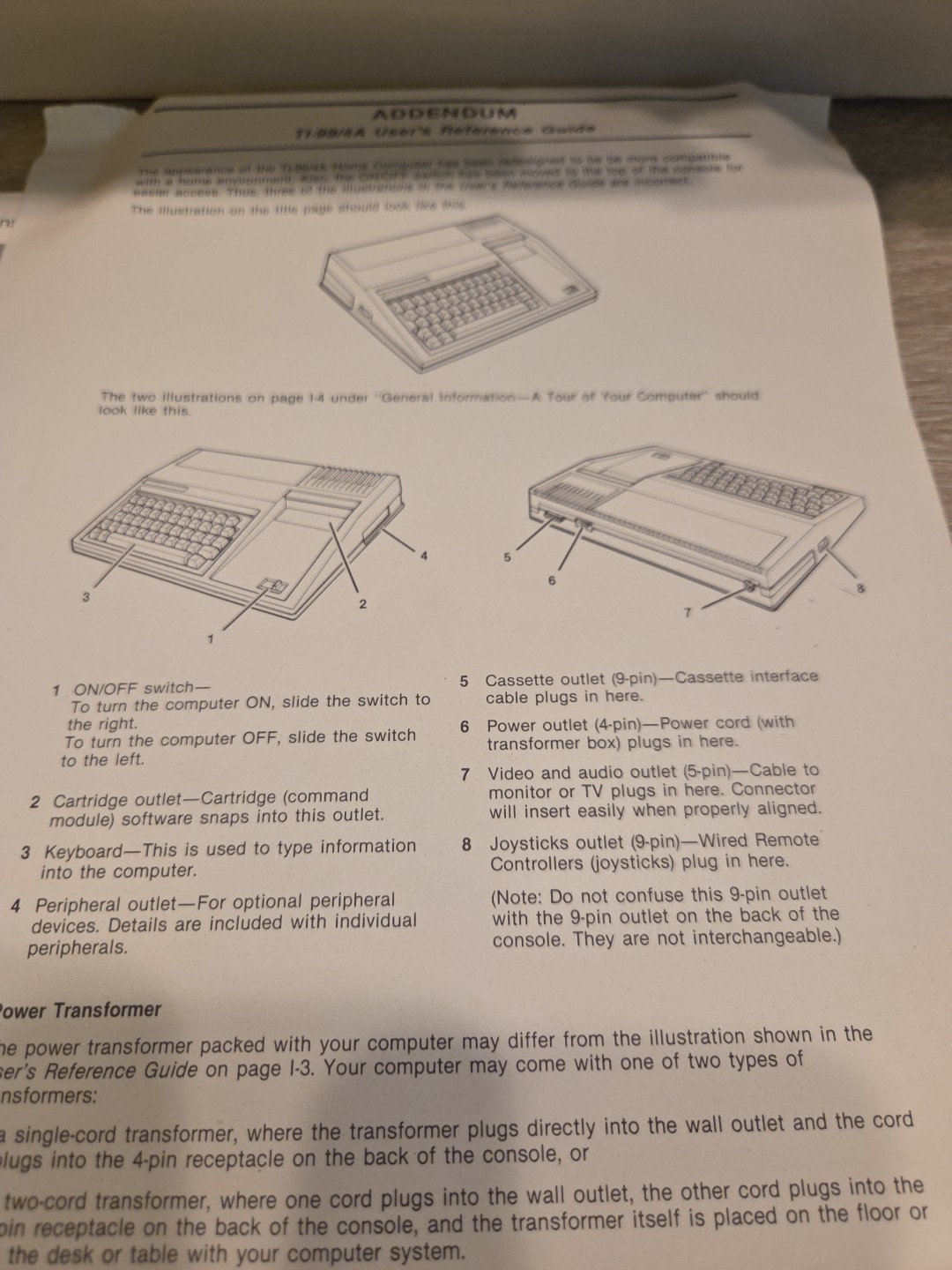 Vintage Texas Instruments Ti-99/4A (PHCOO4A) Home Computer Bundle Untested