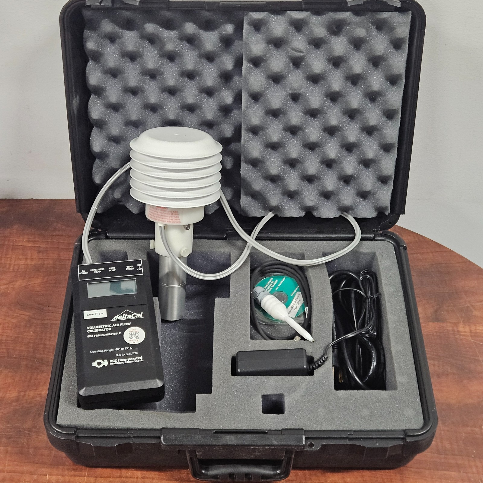 BGI Deltacal Low Flow Air Flow Calibrator Kit EPA FRM Compatible