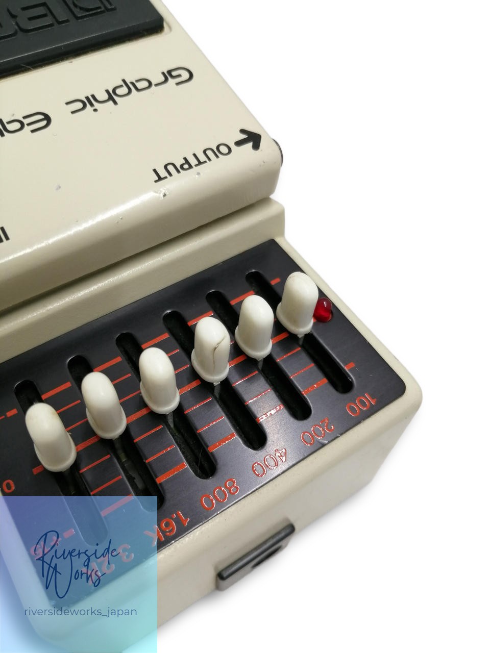 BOSS GE-6 Graphic Equalizer Effects Pedal for Guitar JP
