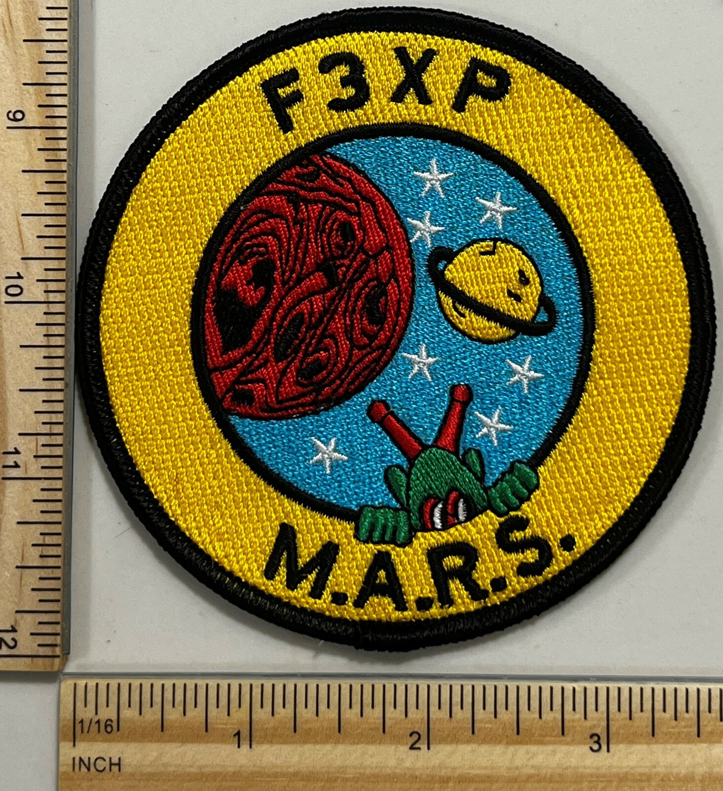 RARE - MILITARY BLACK OPS PATCH - F3XP M.A.R.S. MARS - SECRETAIRCRAFT MAINENANCE