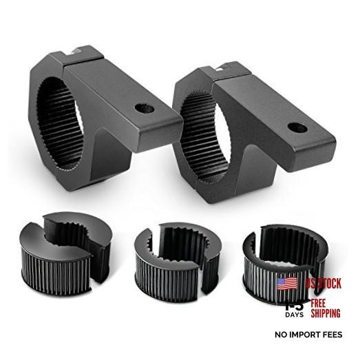 90020B 2 Pack Mounting Bracket Kit LED Off Road Light For 1"/1.5"/1.75"/2"Bar