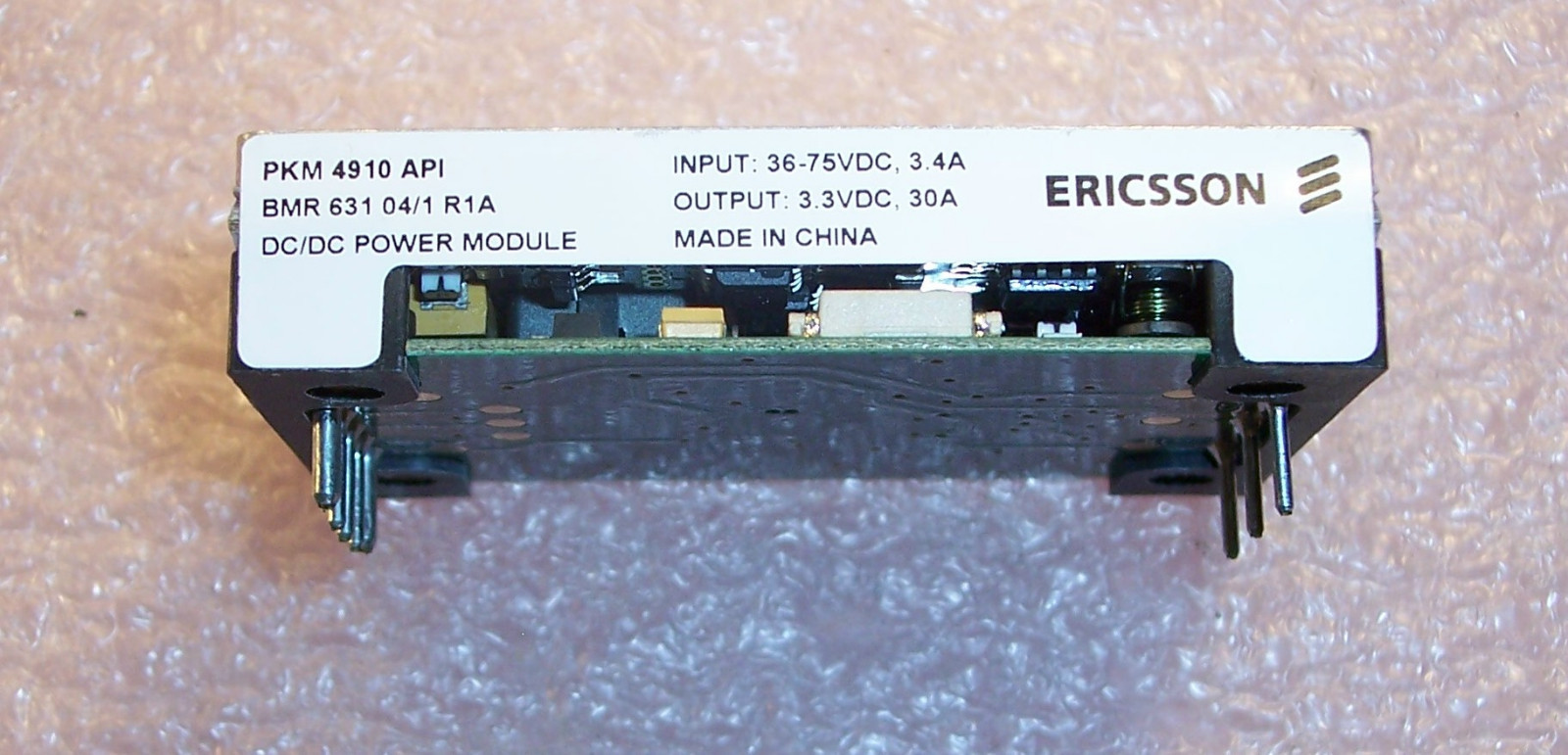 PKM4910A-PI ERICSSON DC/DC POWER MODULE IN- 36-75 VDC  OUT- 3.3VDC NOS