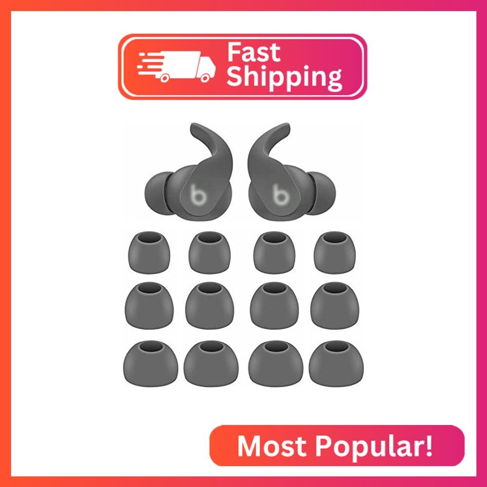 BLUEWALL Ear Tips Compatible with Beats Fit Pro Earbuds, S/M/L Sizes Soft Silico