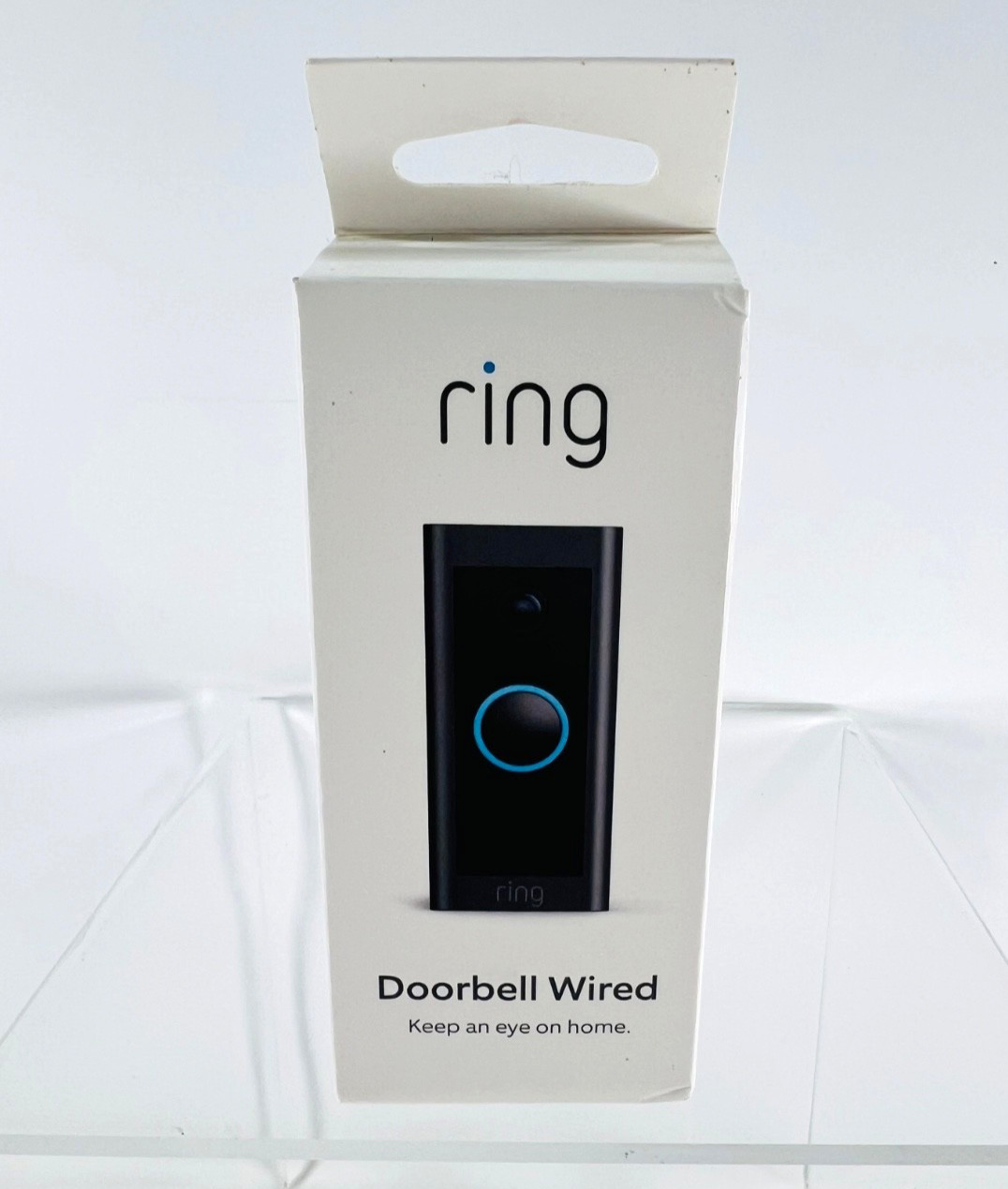 Ring Video Doorbell BLACK Wired Night Vision 2.4 GHz WiFI 1080p HD Camera Sealed