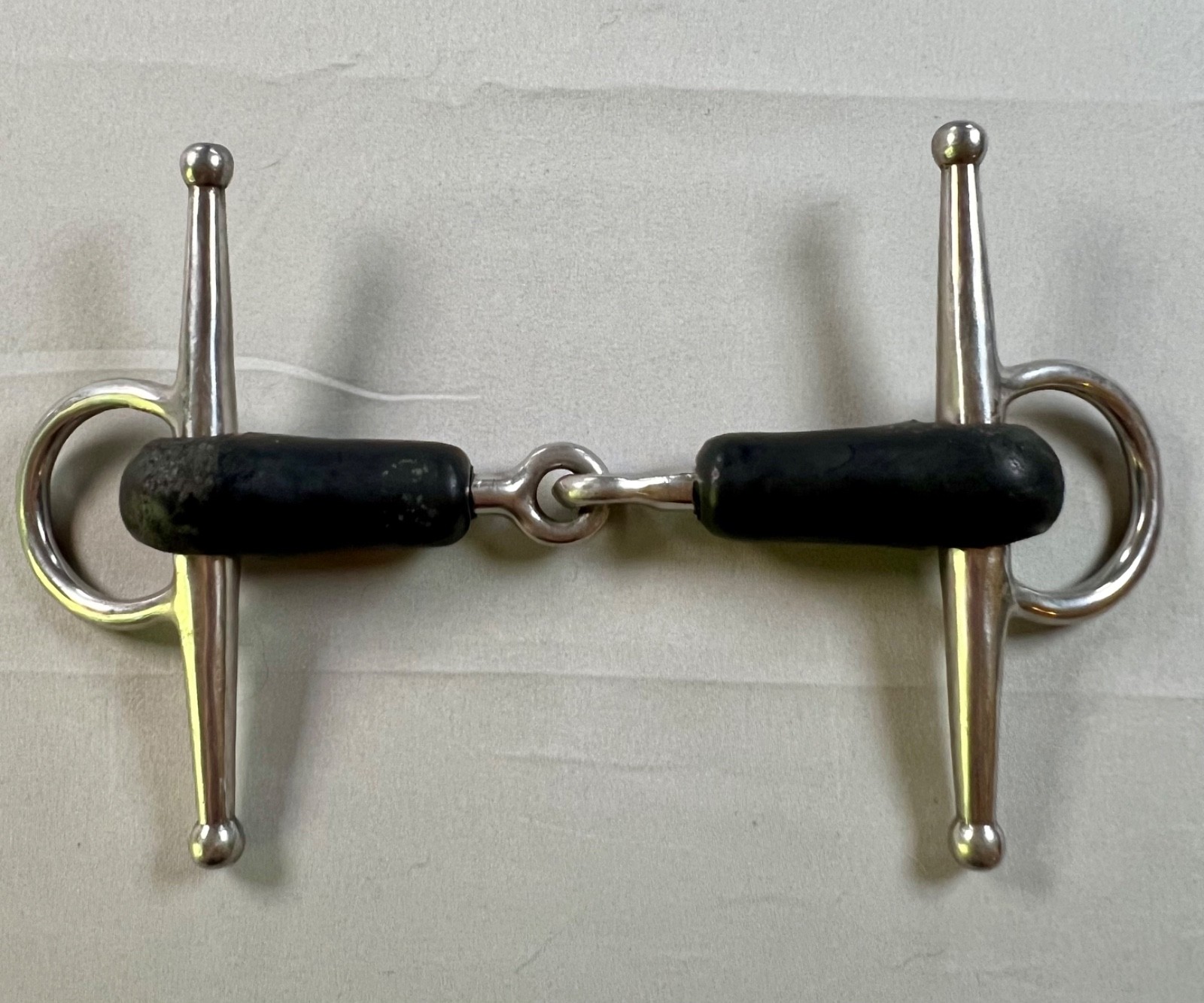 5" Rubber Full Cheek Bit