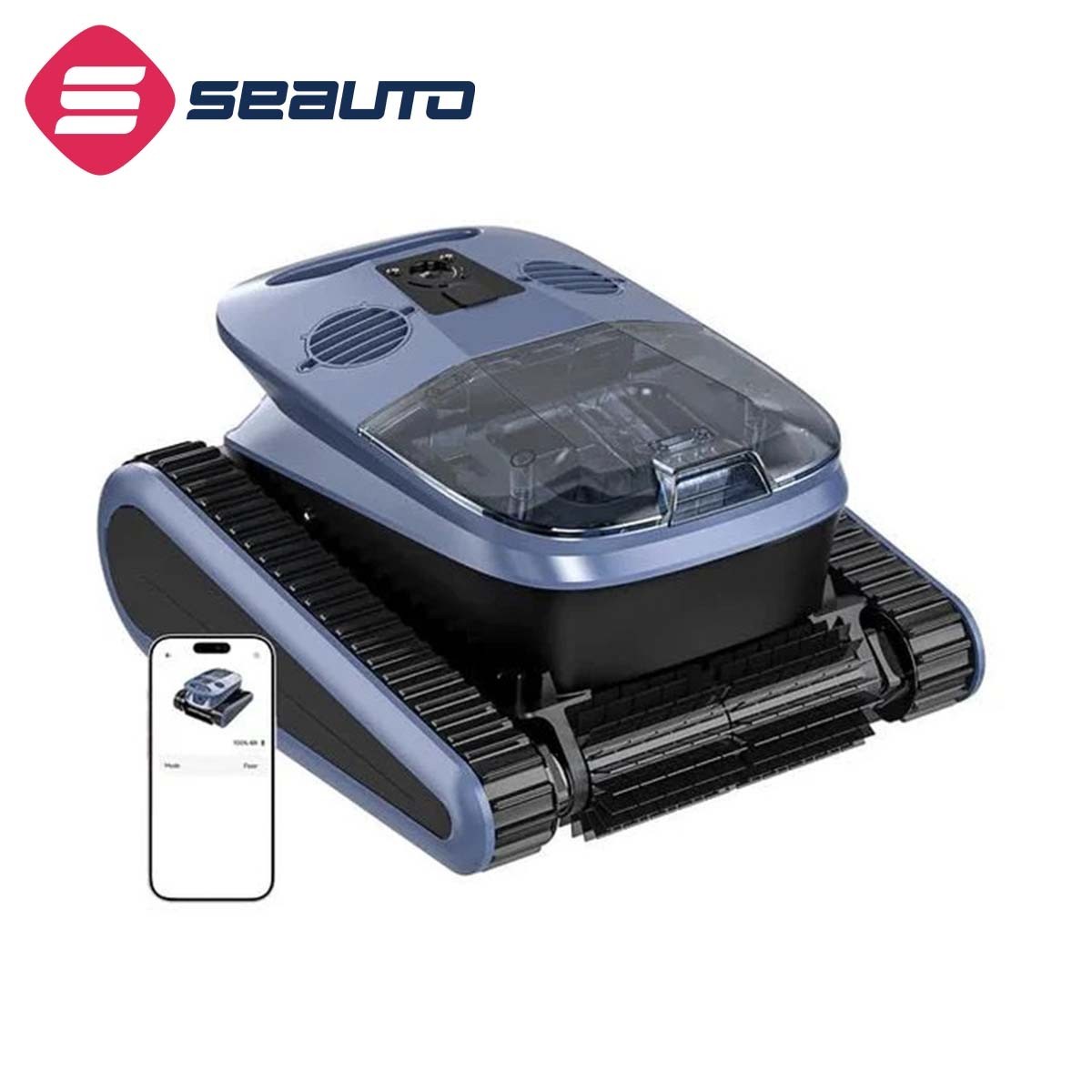 (2026 New) Seauto 4H Cordless Pool Cleaner Robot 4 Modes for Inground Pools ,App