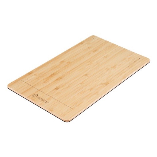ViewSonic WoodPad Palette Bamboo Graphics Drawing Tablet Battery Free Pen
