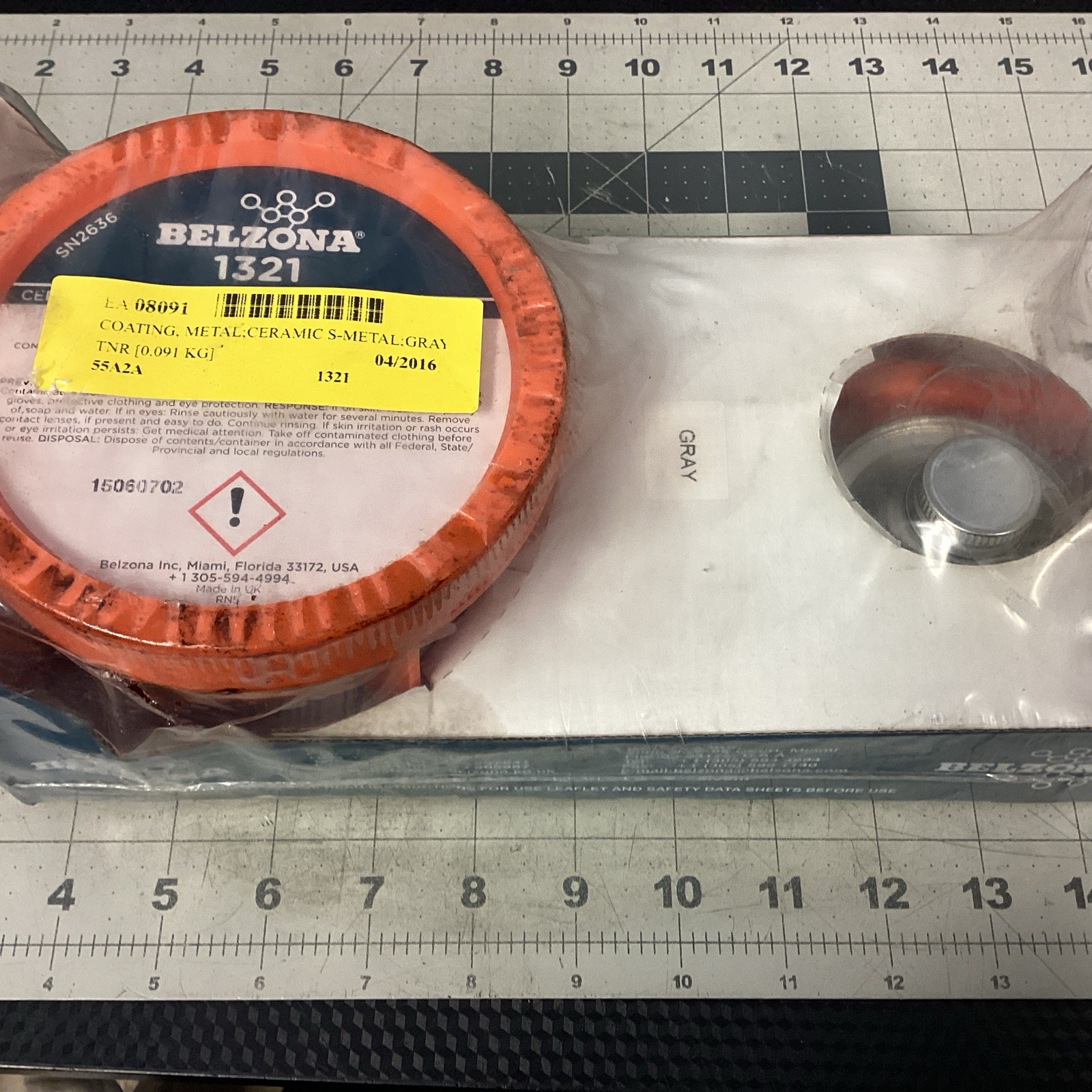 Belzona 1321 Ceramic Epoxy Coating Metal Bonding Fill Repair Corrosion (LNN18X)