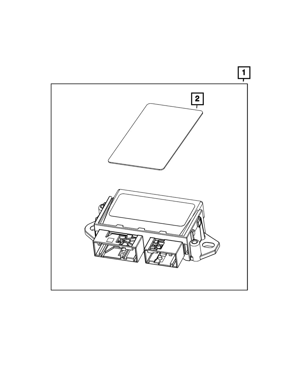 Genuine Mopar Module Digital Key Kit 68592706AE