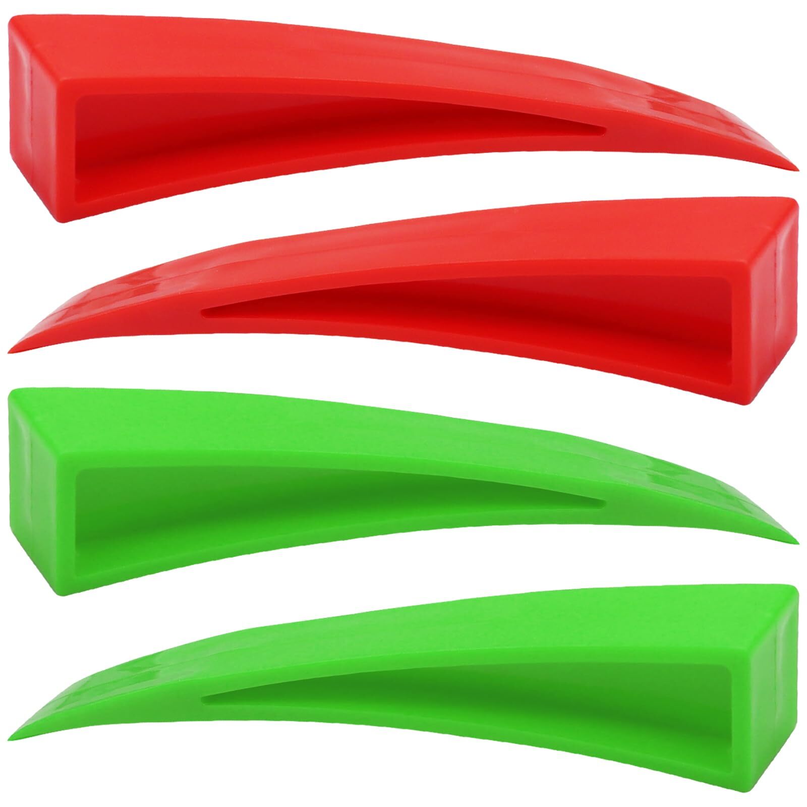 4 PCS Dent Repair Tools Red & Green Plastic Paintless Car Body Removal