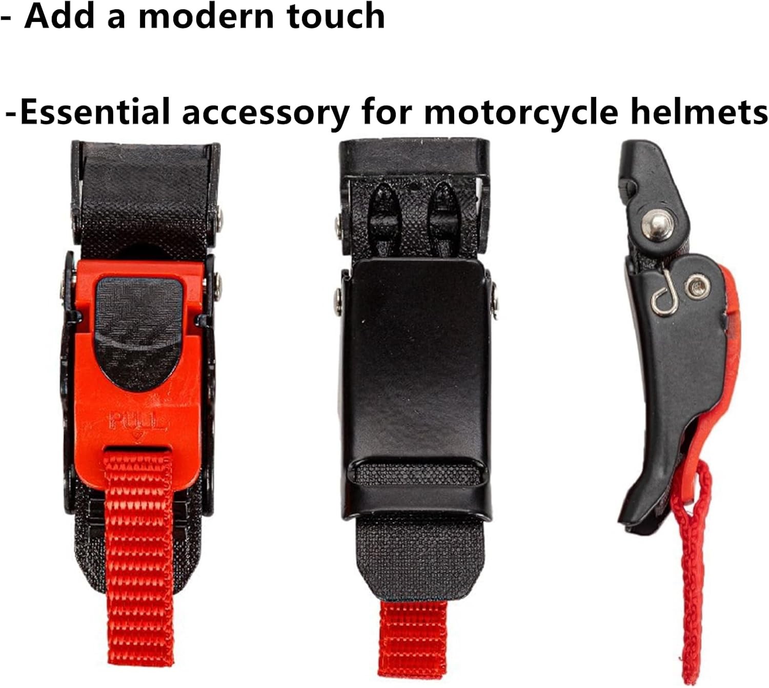 2 Pairs Helmet Quick Release Buckle Kit, Plastics Speed Clip Release...