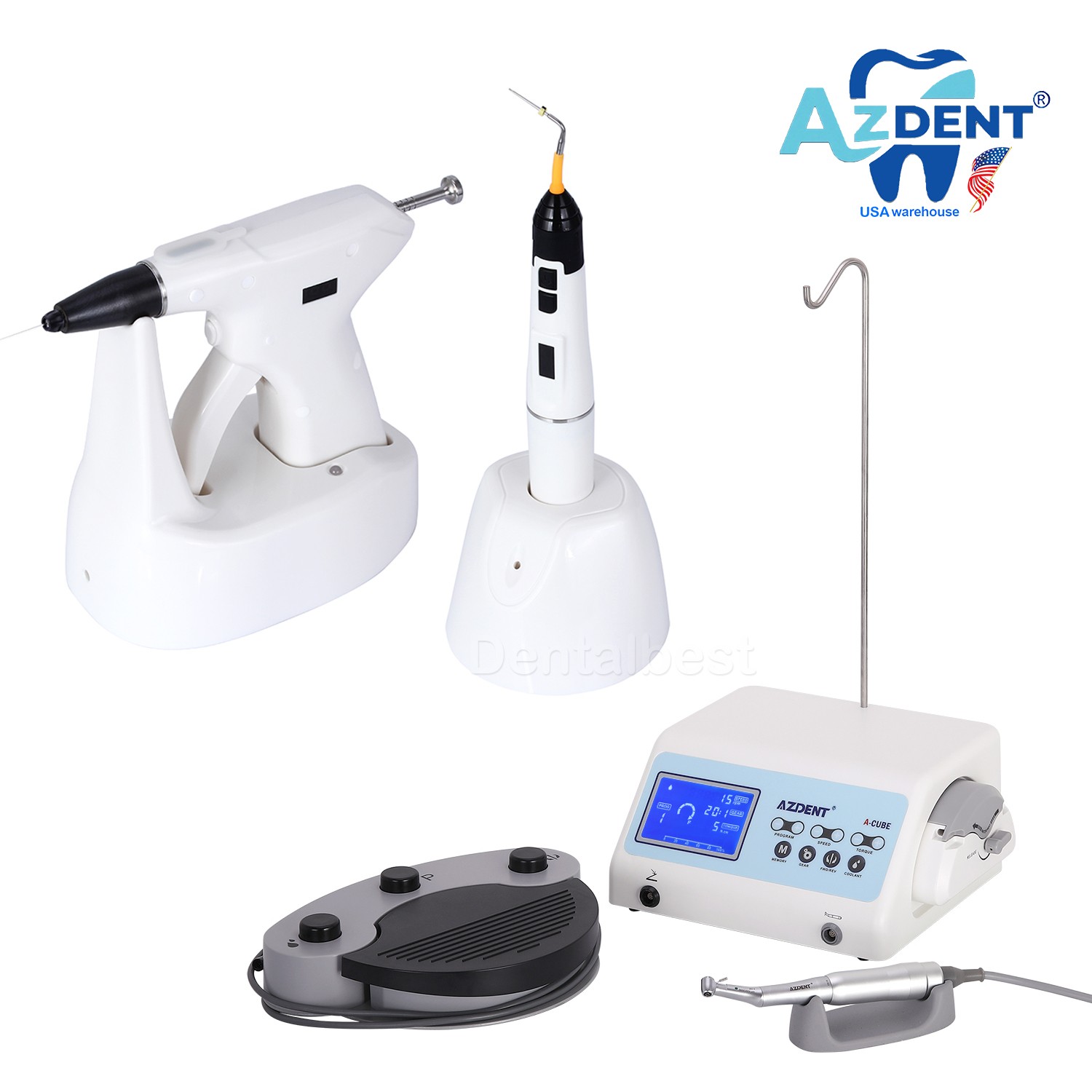 Dental  Implant Motor System Surgical Brushless/Obturation System Gun Heated Pen
