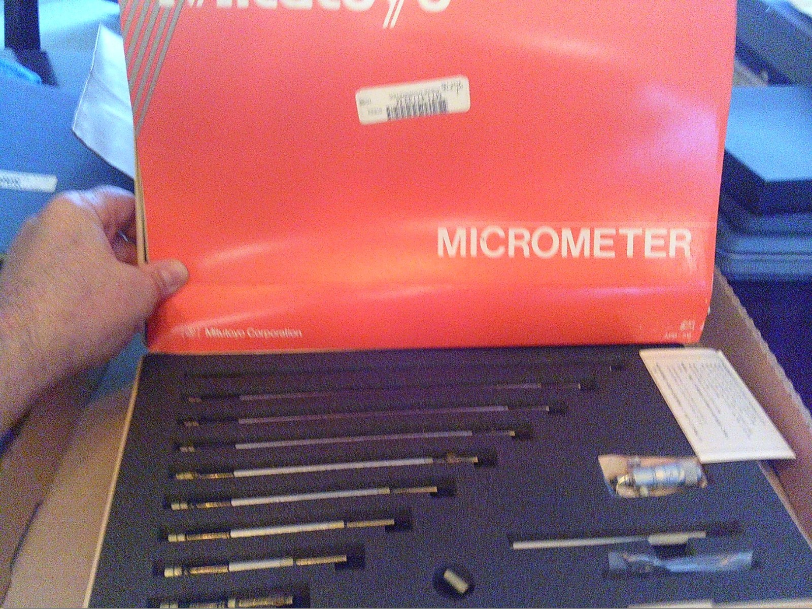 Mitutoyo 2-12" Inside Micrometer 141-133