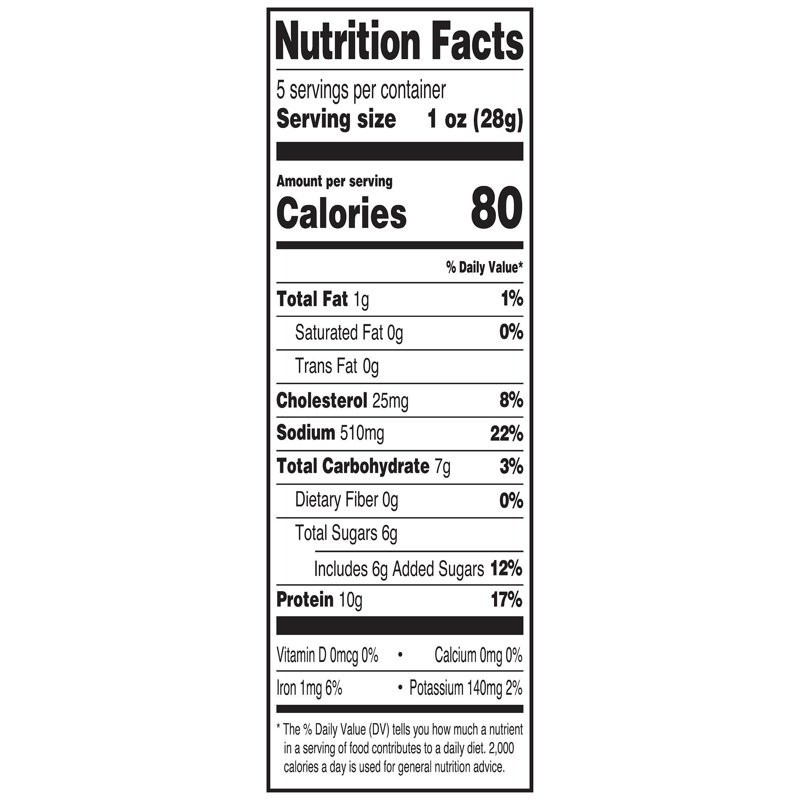 Great Value Peppered Beef Jerky, 5 Oz...