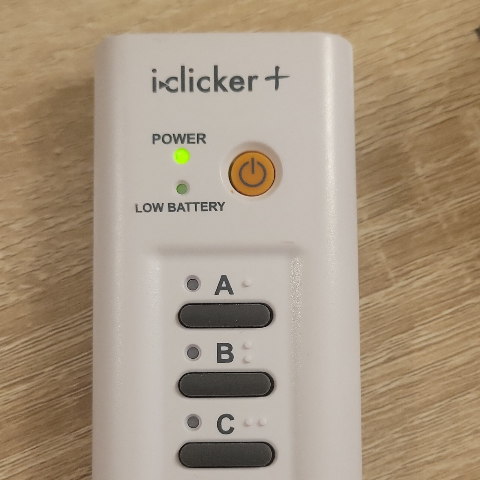 iClicker iClicker+ Classroom Response Remote Control Clicker, RLR15