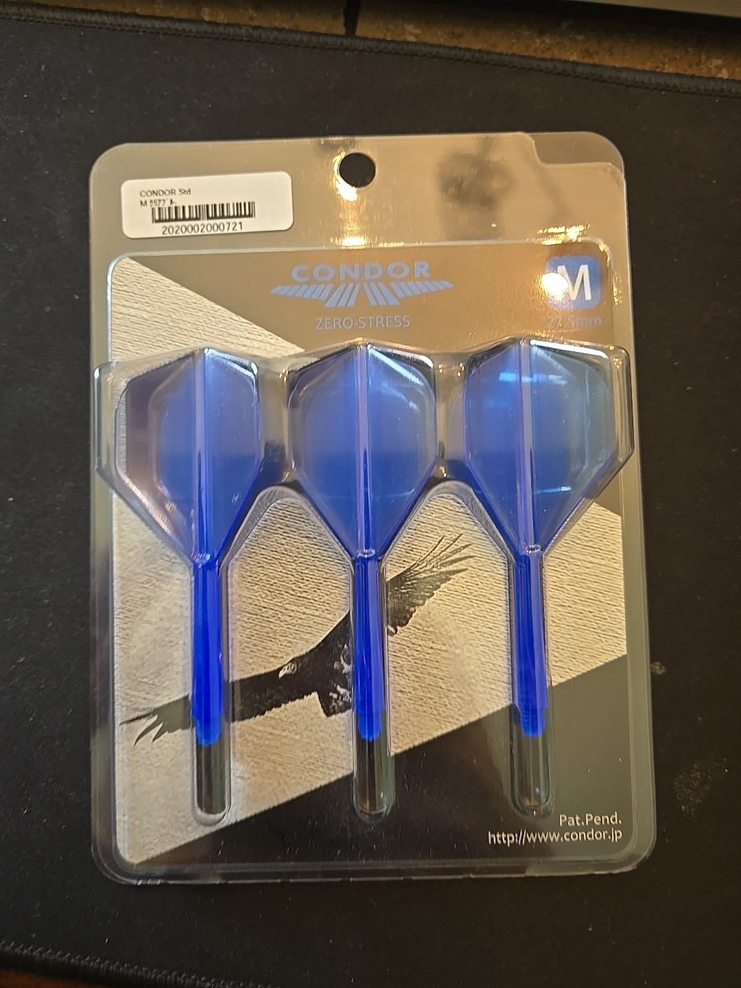 CONDOR BLUE SMALL SHAPE ZERO STRESS MEDIUM FLIGHTS FREE