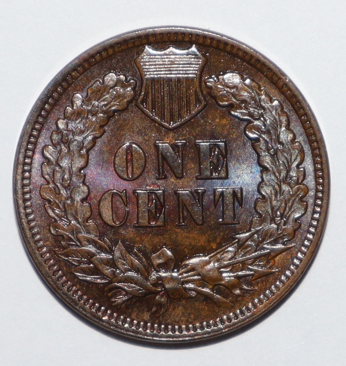 1901 Indian Head Cent BN / RD 4 DIAMONDS CHOICE BU (Y173)