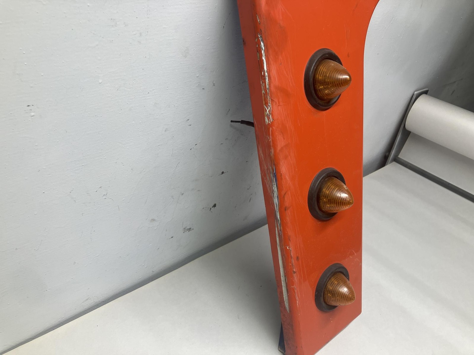 Peterbilt 379 RED Left/Driver EXTENSION Cowl - Used