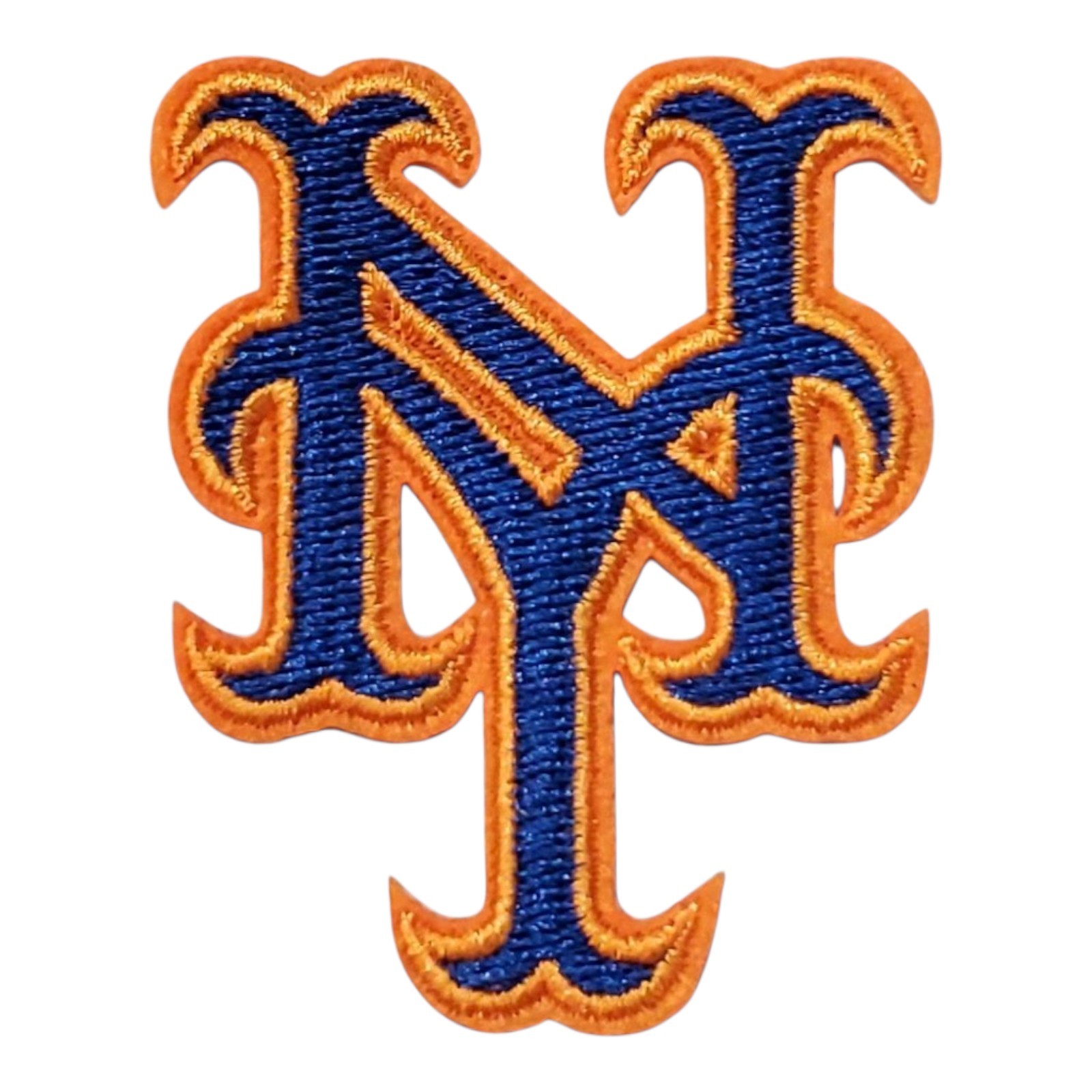 New York Mets Patch. Embroidered. Iron On Backing 2.25"x2"