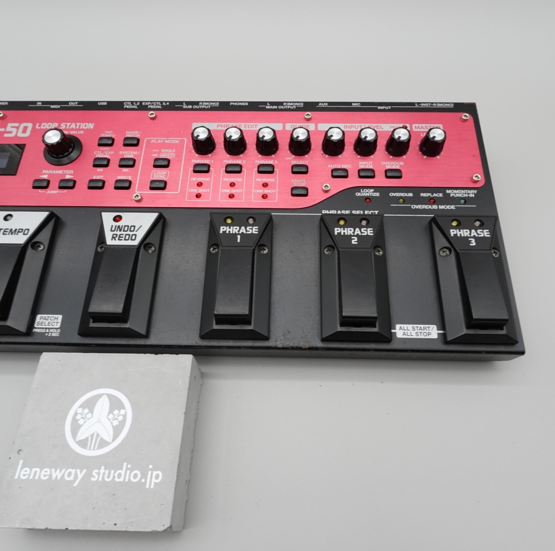 BOSS RC-50 Loop Station Looper Guitar Effects Pedal Good