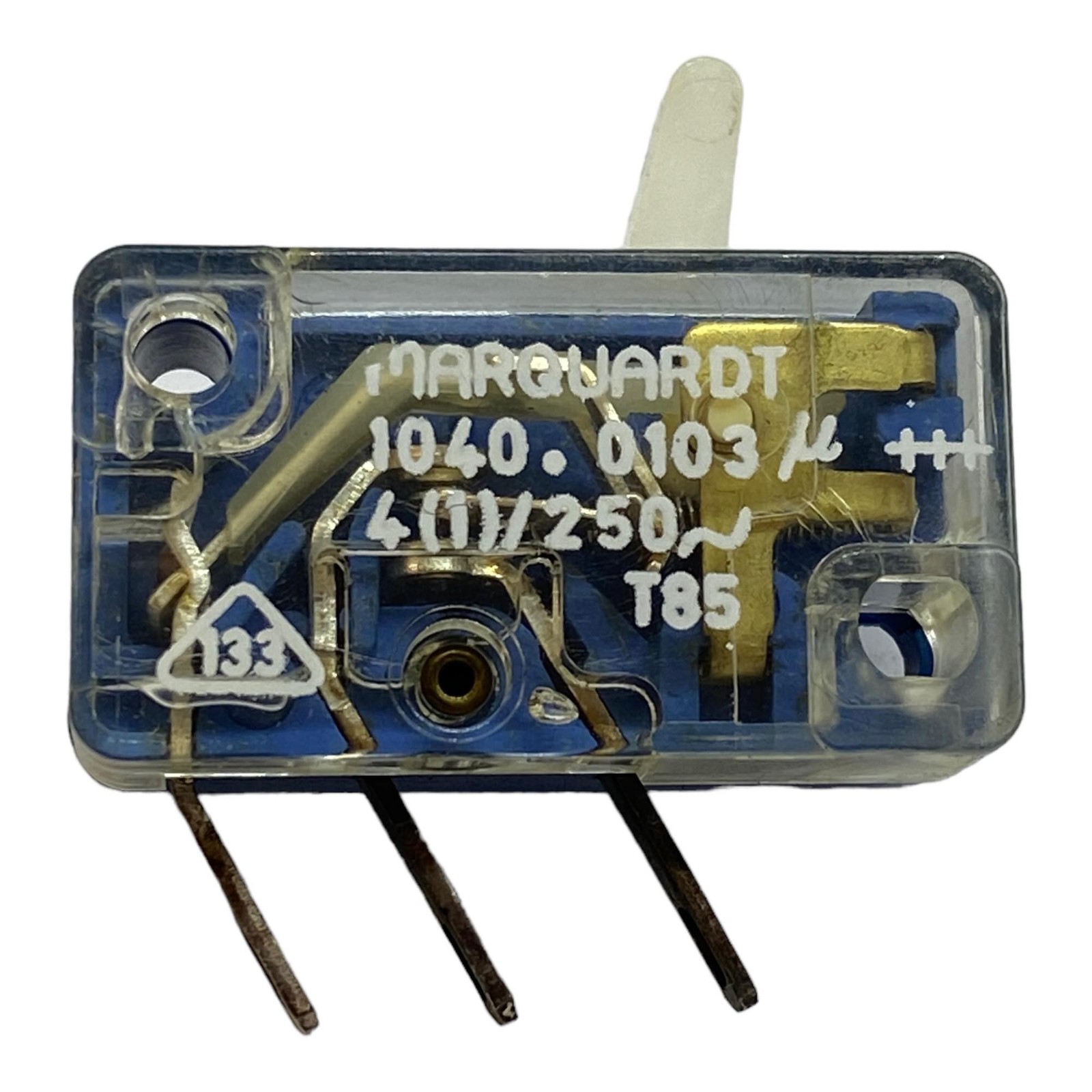 1040.0103 Marquardt SPDT Snap Action Microswitch 4A/250Vac 70267