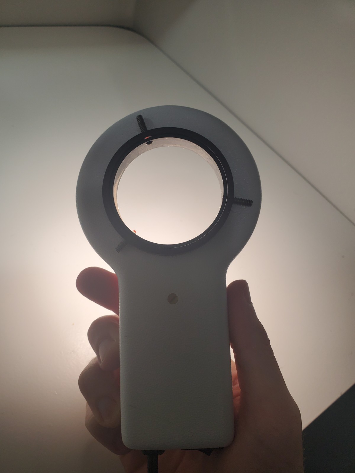 StuckerYale Lite Mite Circle 9 Illuminator Light Source WORKS!