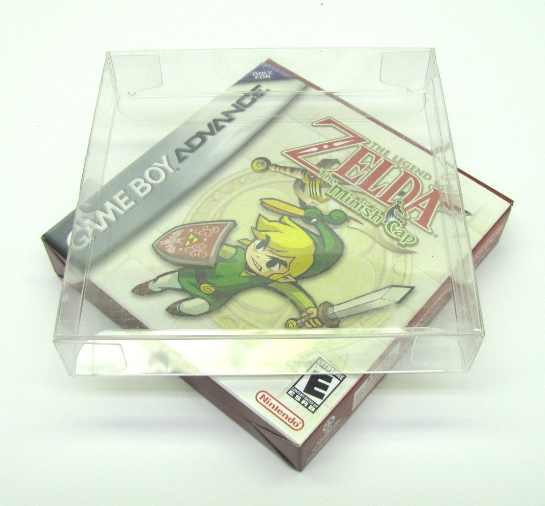 5x NINTENDO GAME BOY ADVANCE GAME BOX - PROTECTIVE BOX PROTECTOR SLEEVE CASE