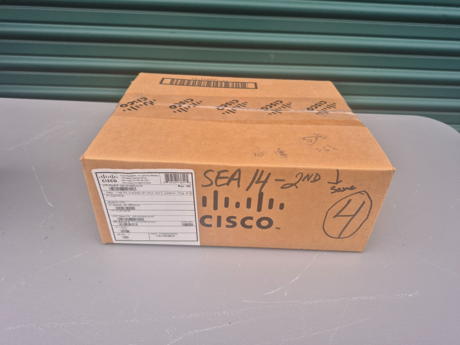 Brand New AIR-AP4800-B-K9 New Sealed Cisco 4800 4800 Wireless Access Point