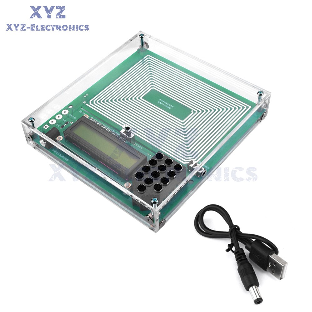 Schumann Wave Generator Pulse Sine Frequency 0.01Hz~30000Hz + Keyboard Case