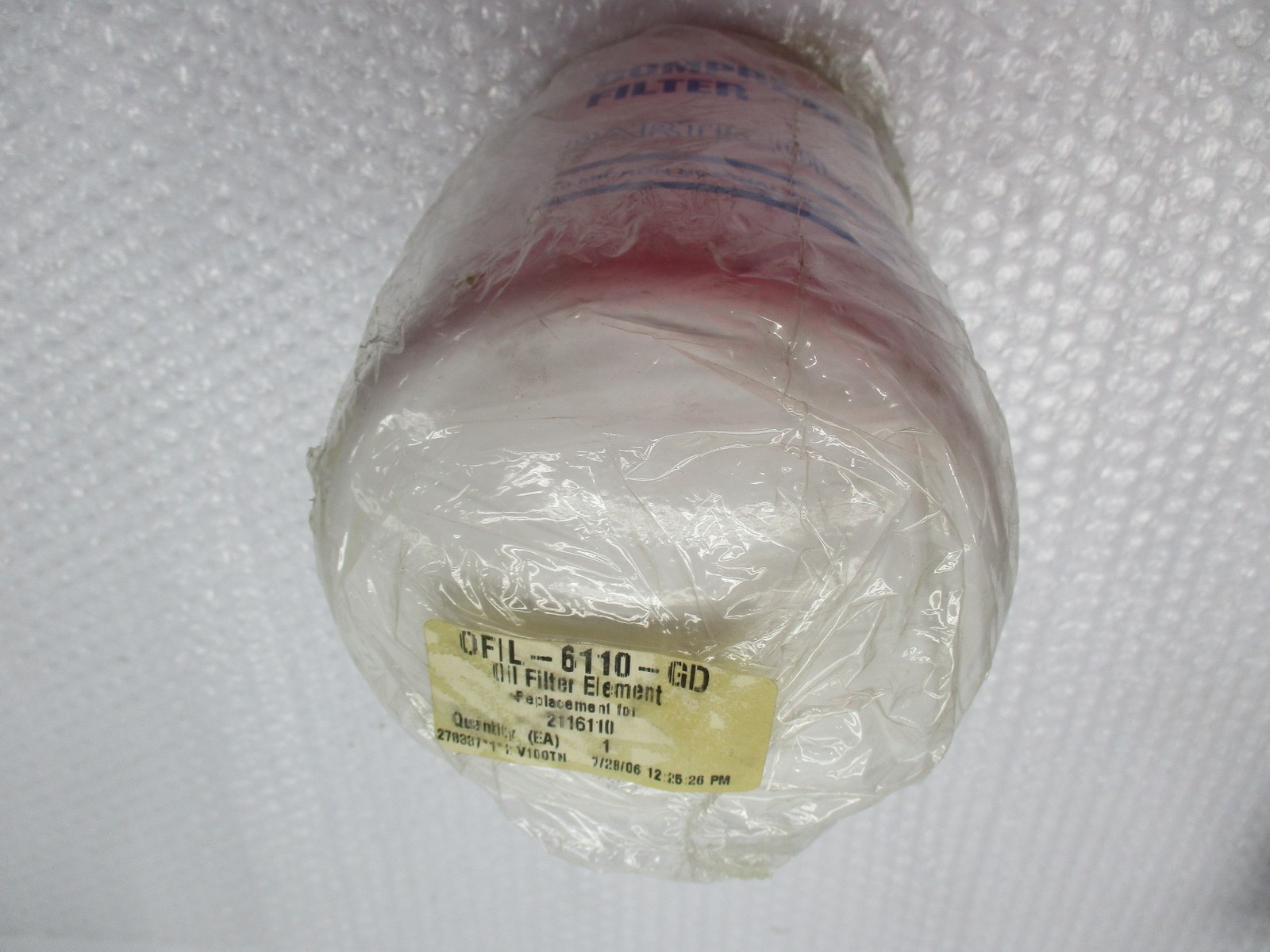 PARTICULATE OFIL-6110-GD FILTER NSNP