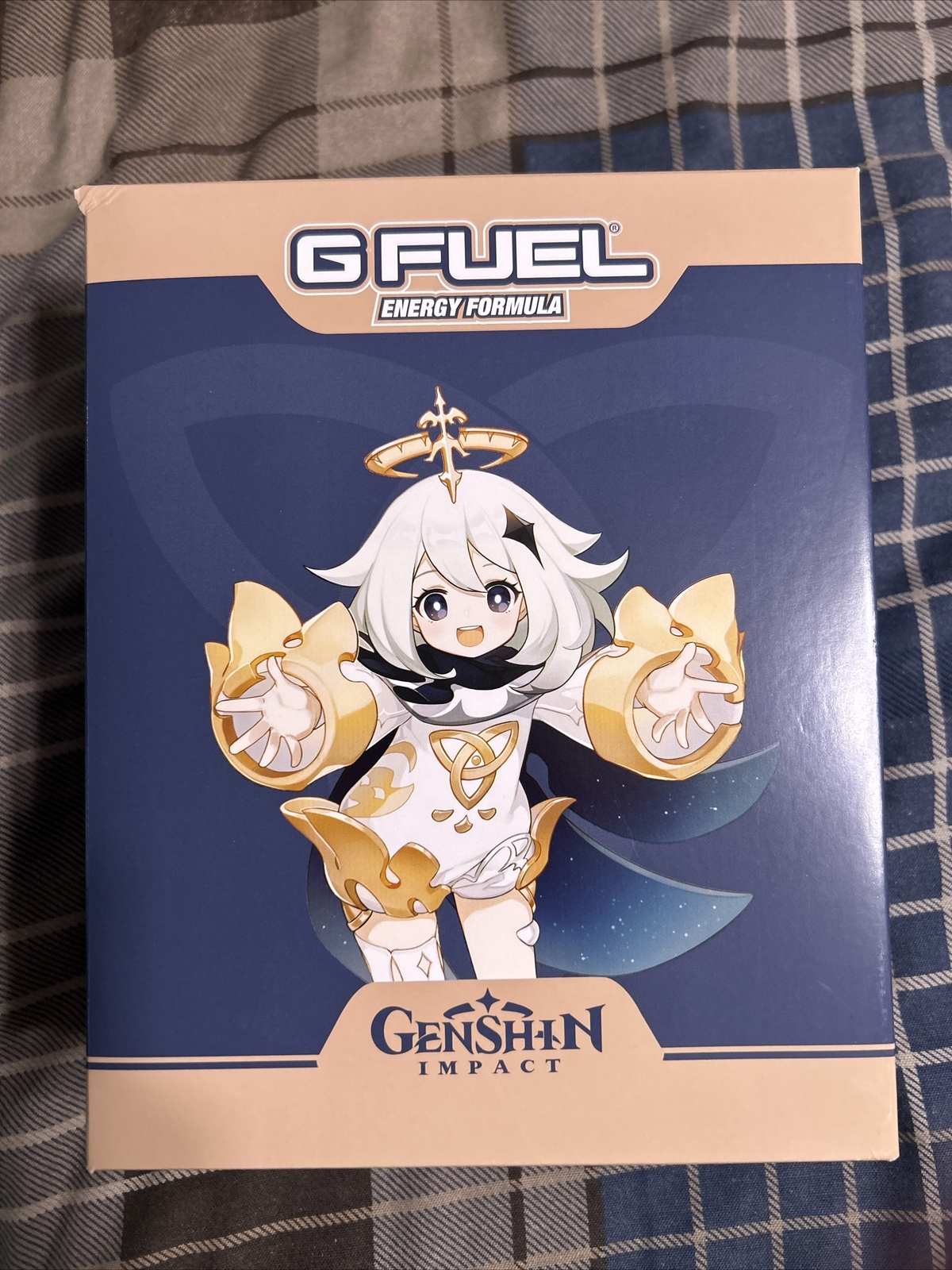 GFUEL Genshin Impact Paimon Traveler's Ale Collector's Box + Metal Shaker G FUEL