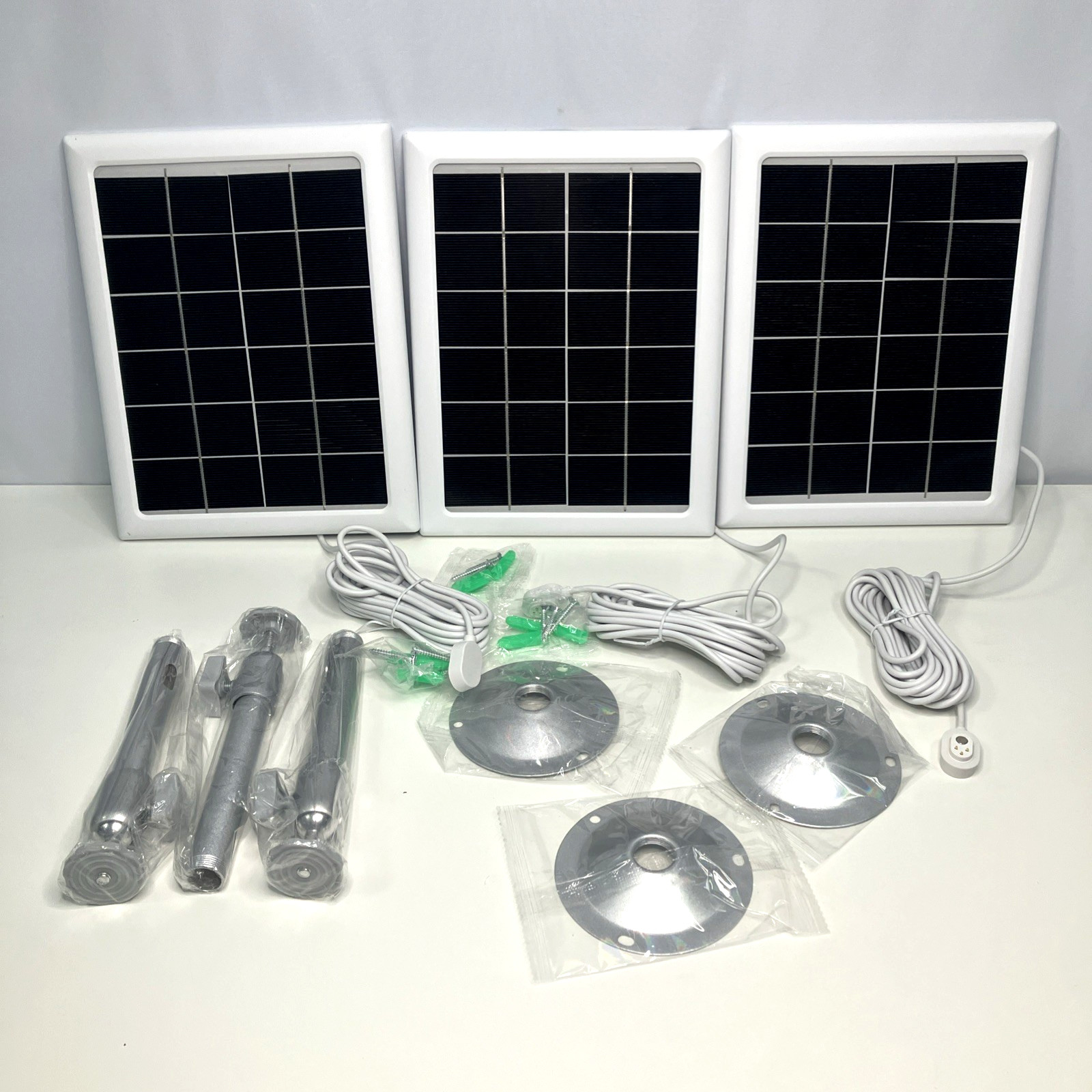 3 Pack Solar Panel Charger Compatible with Arlo Pro 5S 2K/Pro4 3 Pack