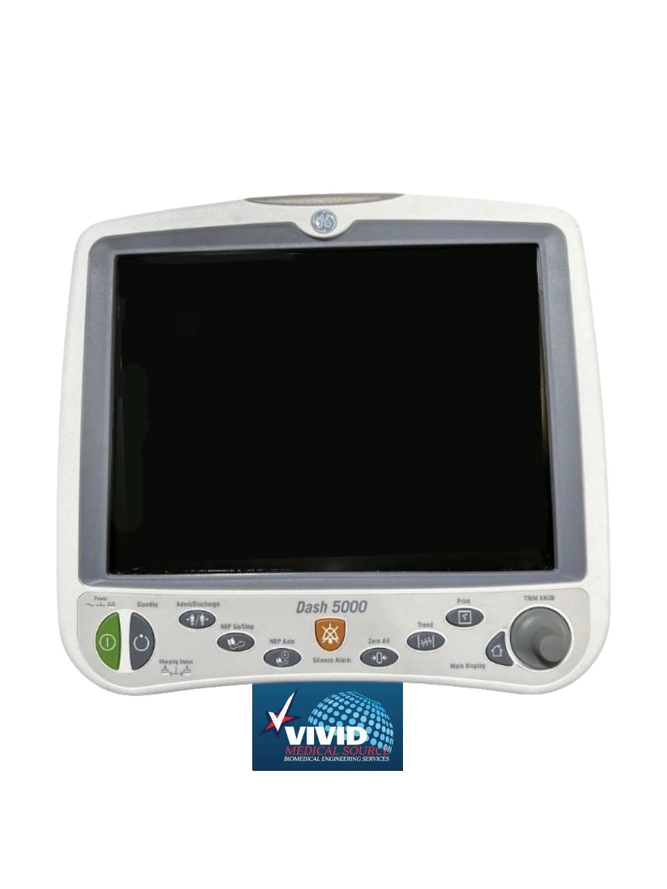 DASH 5000 patient monitor DISPLAY WITH LCD FRONT HOUSING