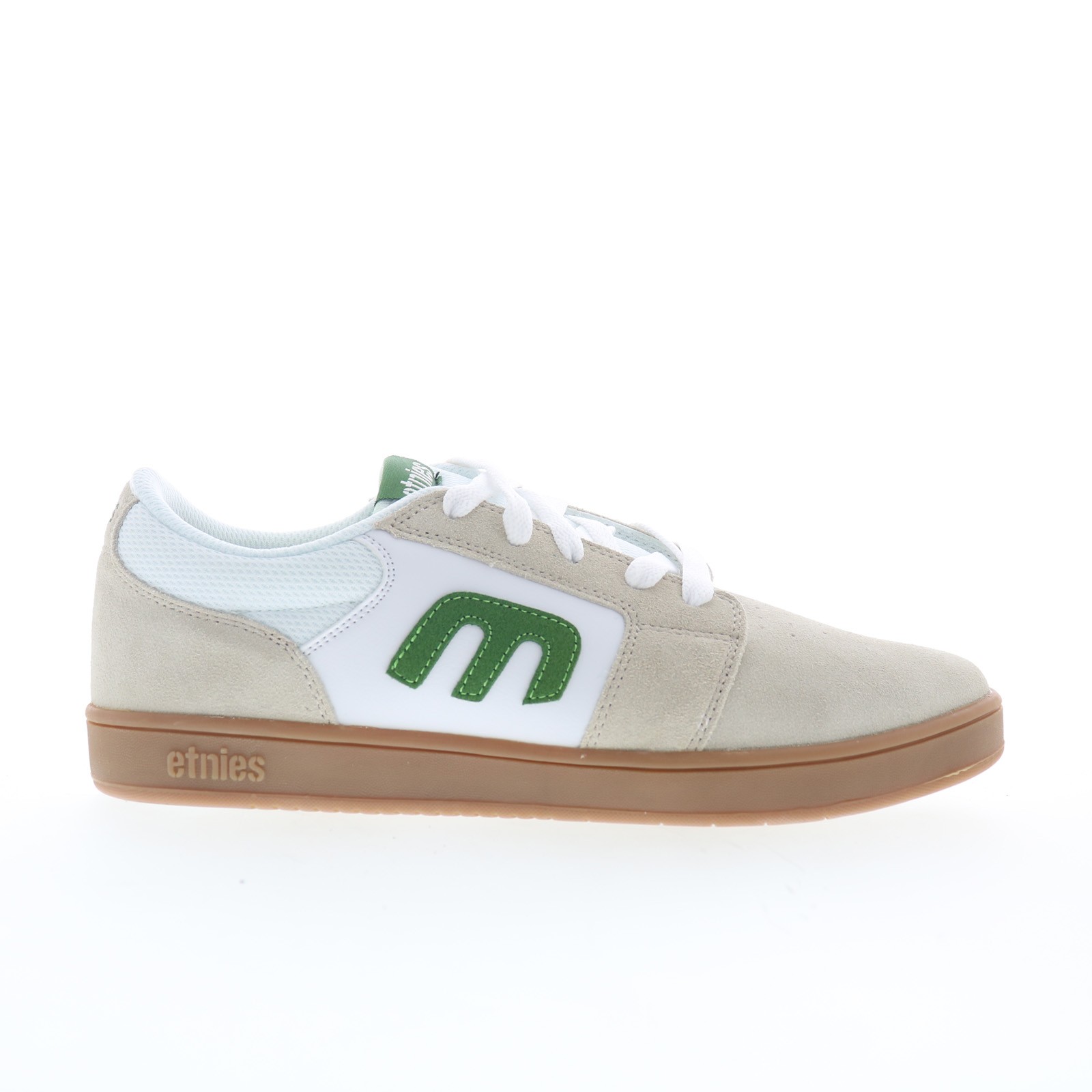 Etnies Cresta 4101000575196 Mens White Suede Skate Inspired Sneakers Shoes