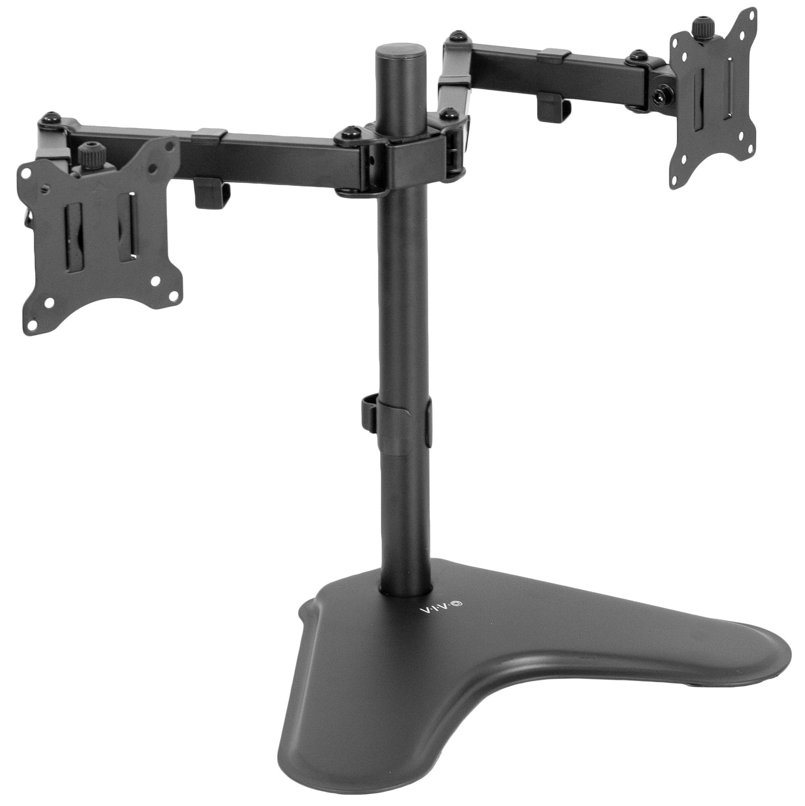 VIVO Dual Monitor Free-Standing Mount for Computer Screens up to 30"