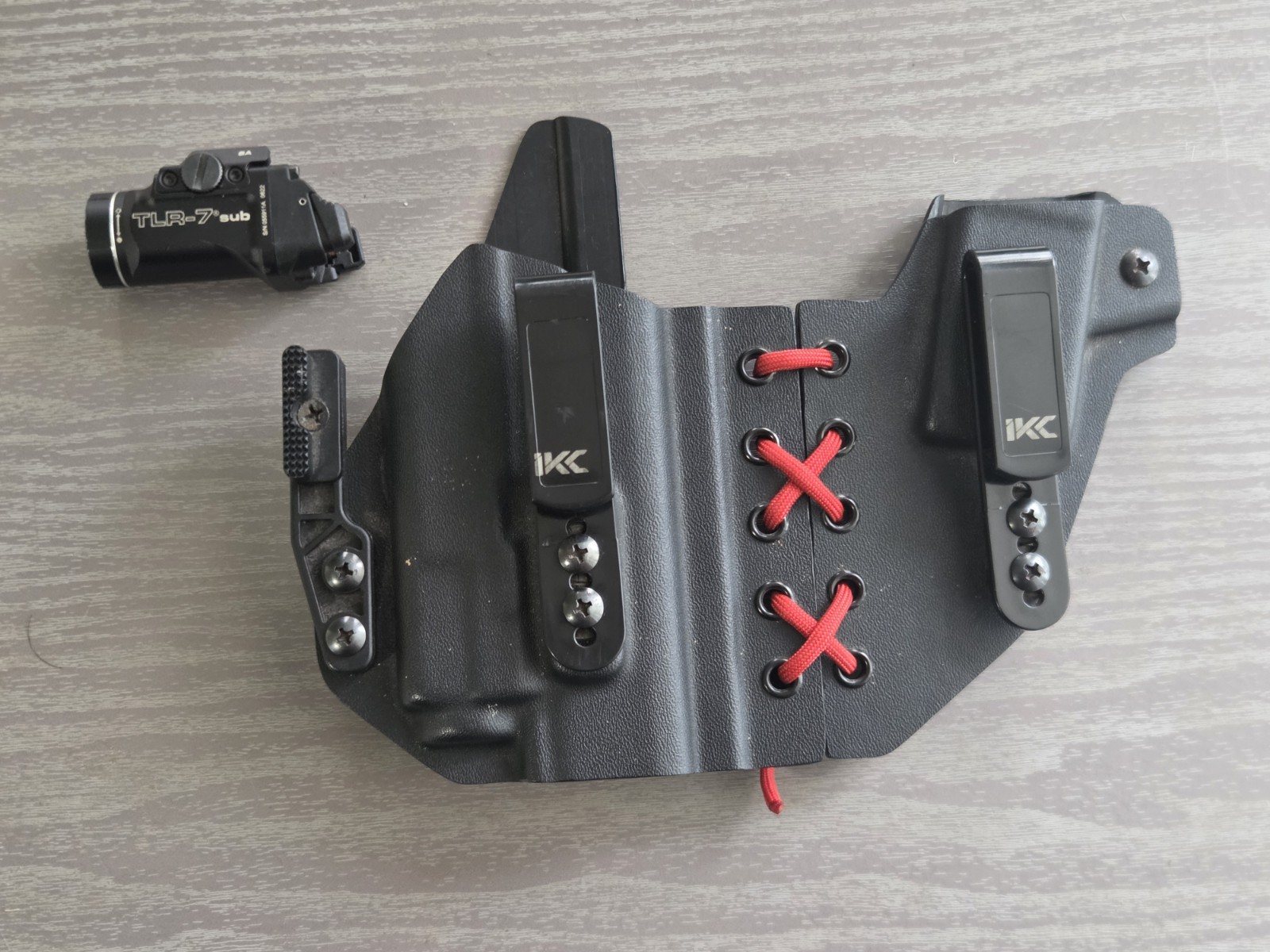 STREAMLIGHT TLR-7 Sub with Hellcat Key and Holster bundle for Hellcat.