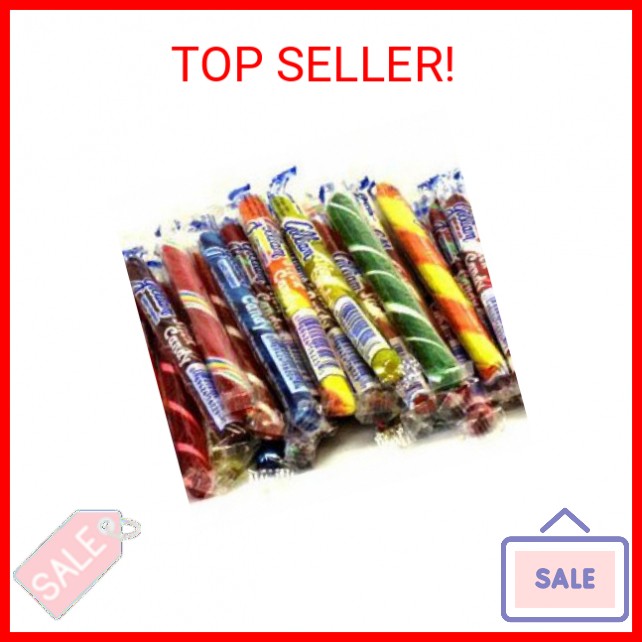 Gilliam Old Fashioned Assorted Surprise Pack Hard Candy Sticks: 10 Count (Indivi