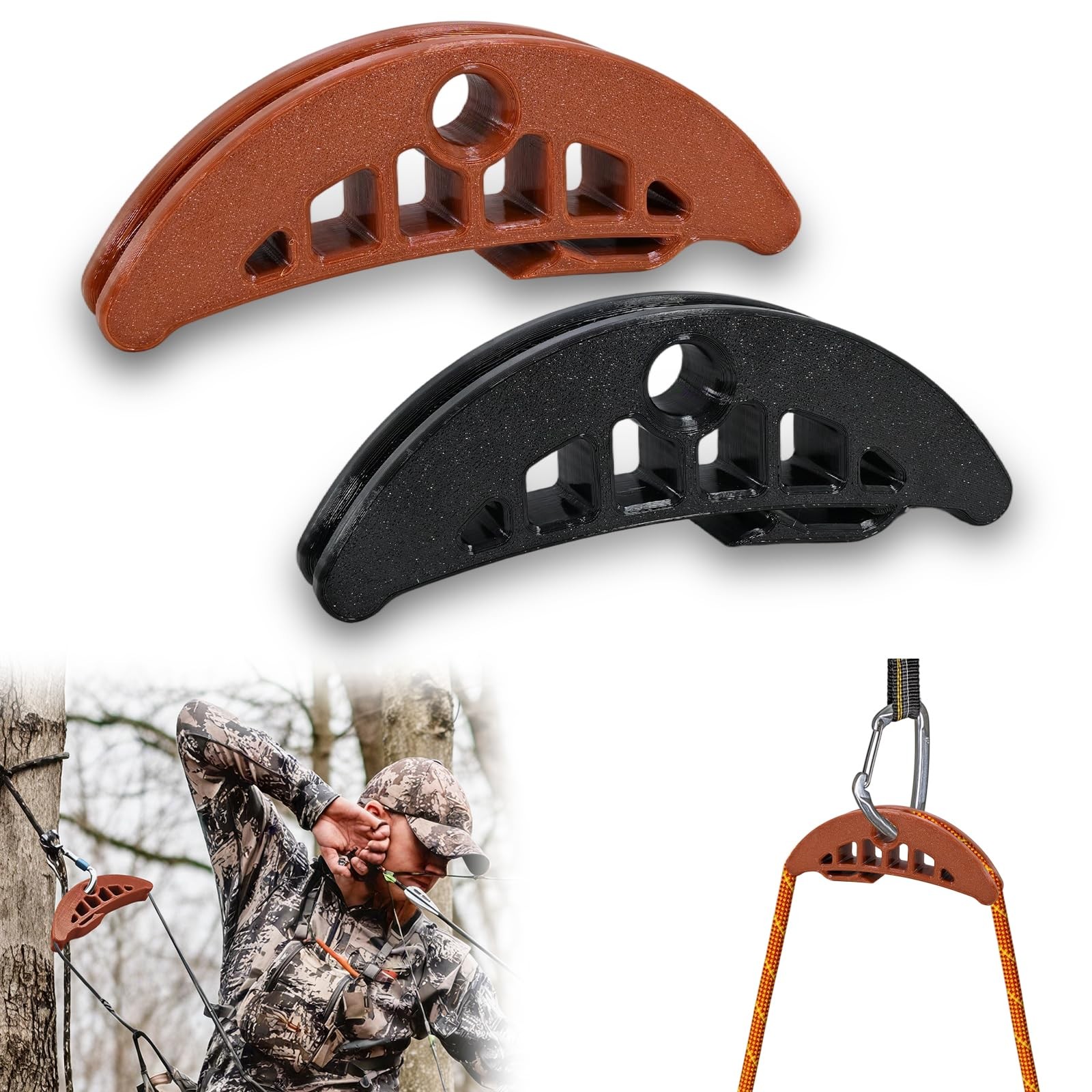 Saddle Bridge Spreader 2-Pack, Hip Pinch Reliever for Tree Saddle Hunting, Qu...