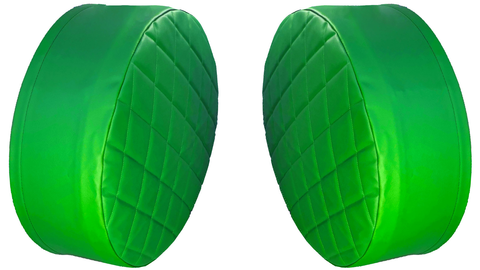24.5" Lime Fuel Tank Covers for Tanks that are 24 & 1/2" Diameter