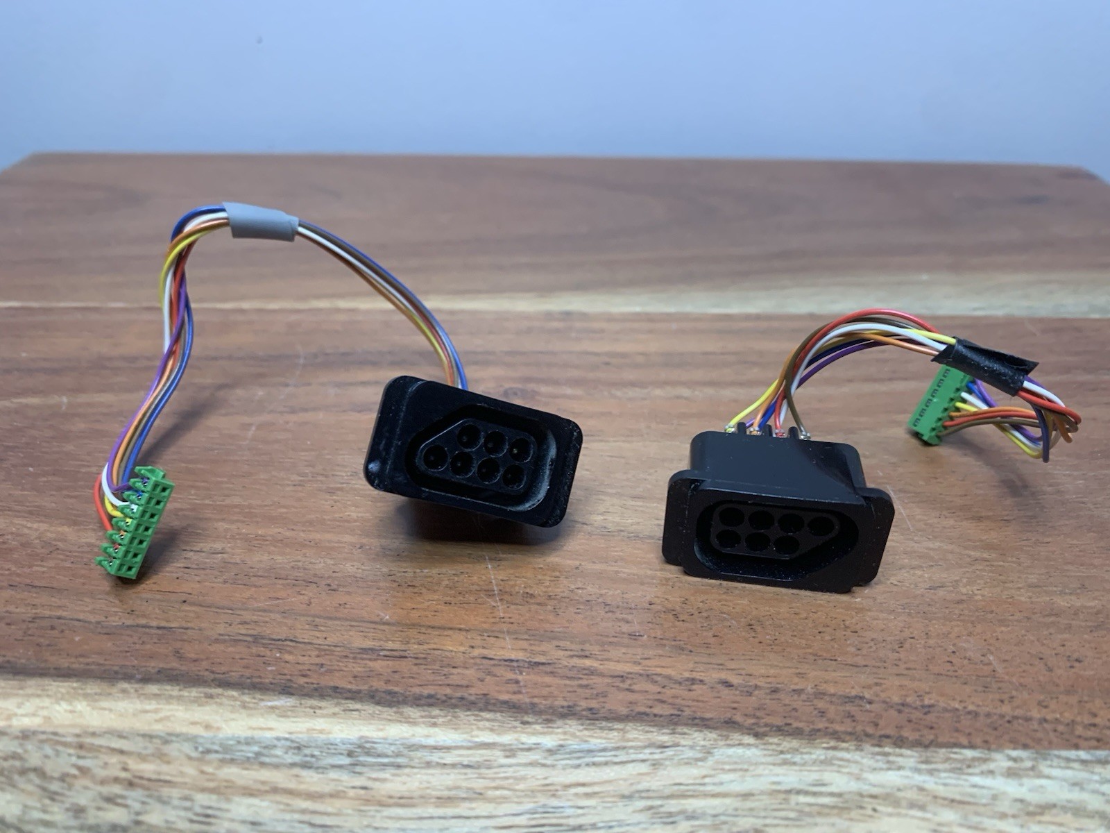 Nintendo OEM Nes Controller Port Set 1 & 2 w/ Front Plate - tested & cleaned