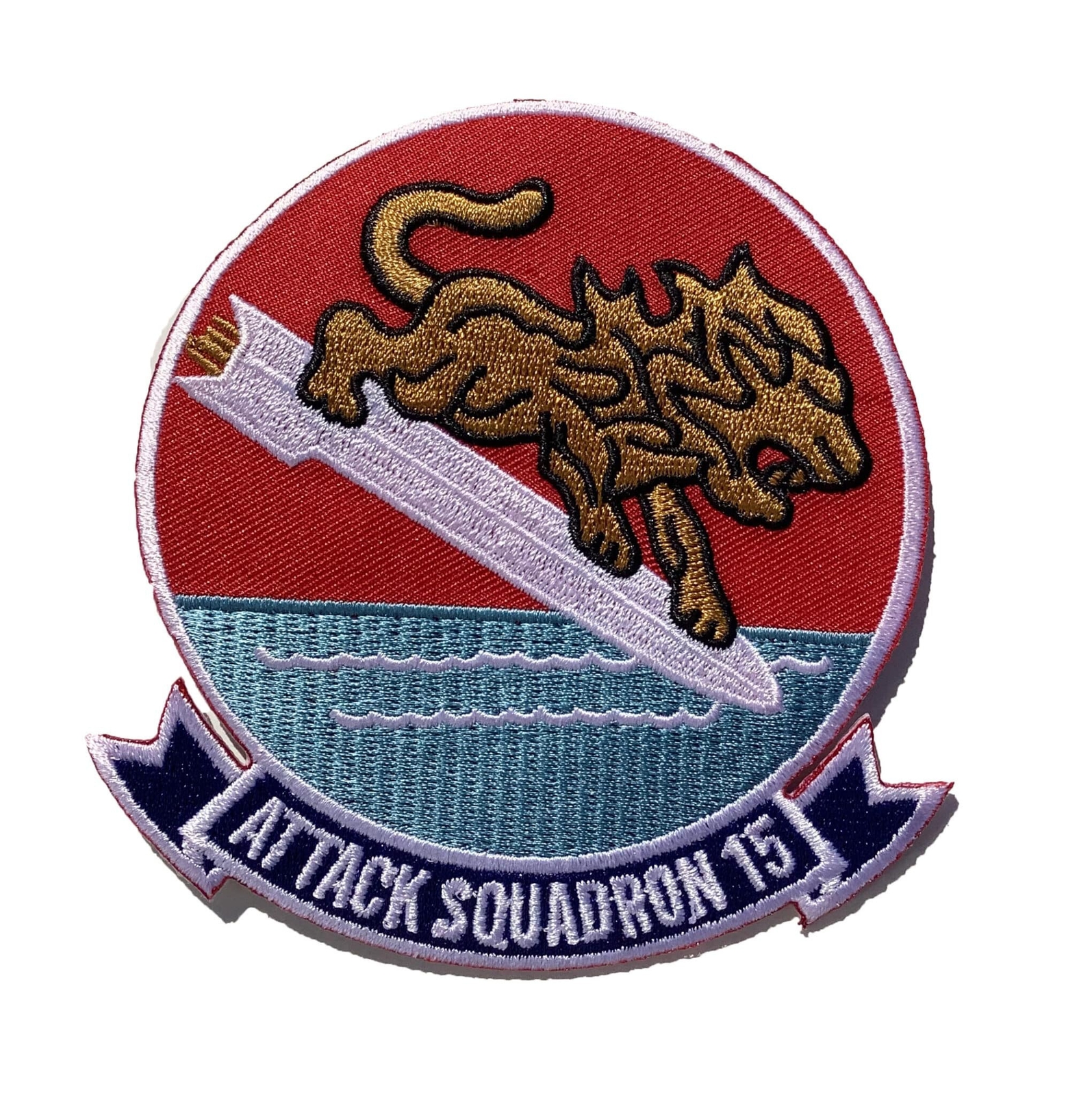 VA-15 Valions Squadron Patch – Sew On