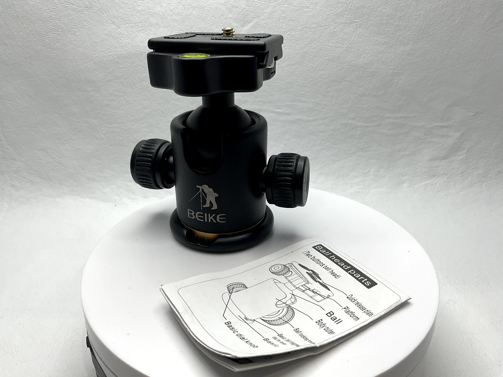 BEIKE Aluminum BK-03 Camera Tripod Ball Head with Quick Release Plate Pro Camera