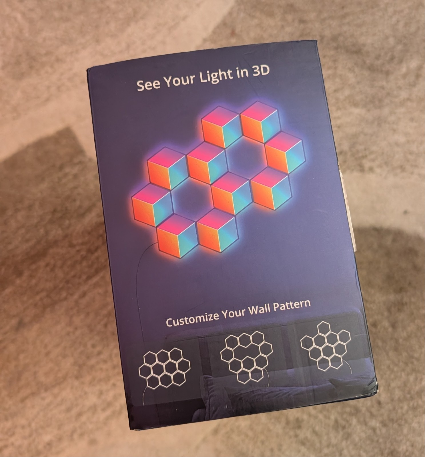 Govee Glide Hexa Pro Smart LED RGBIC Wall Light Panels (10 pack) FOR PARTS H6066