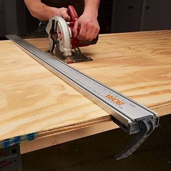 Bora 100” WTX Ruled Clamp Edge Saw Guide for Woodworking Circular Saws 545100