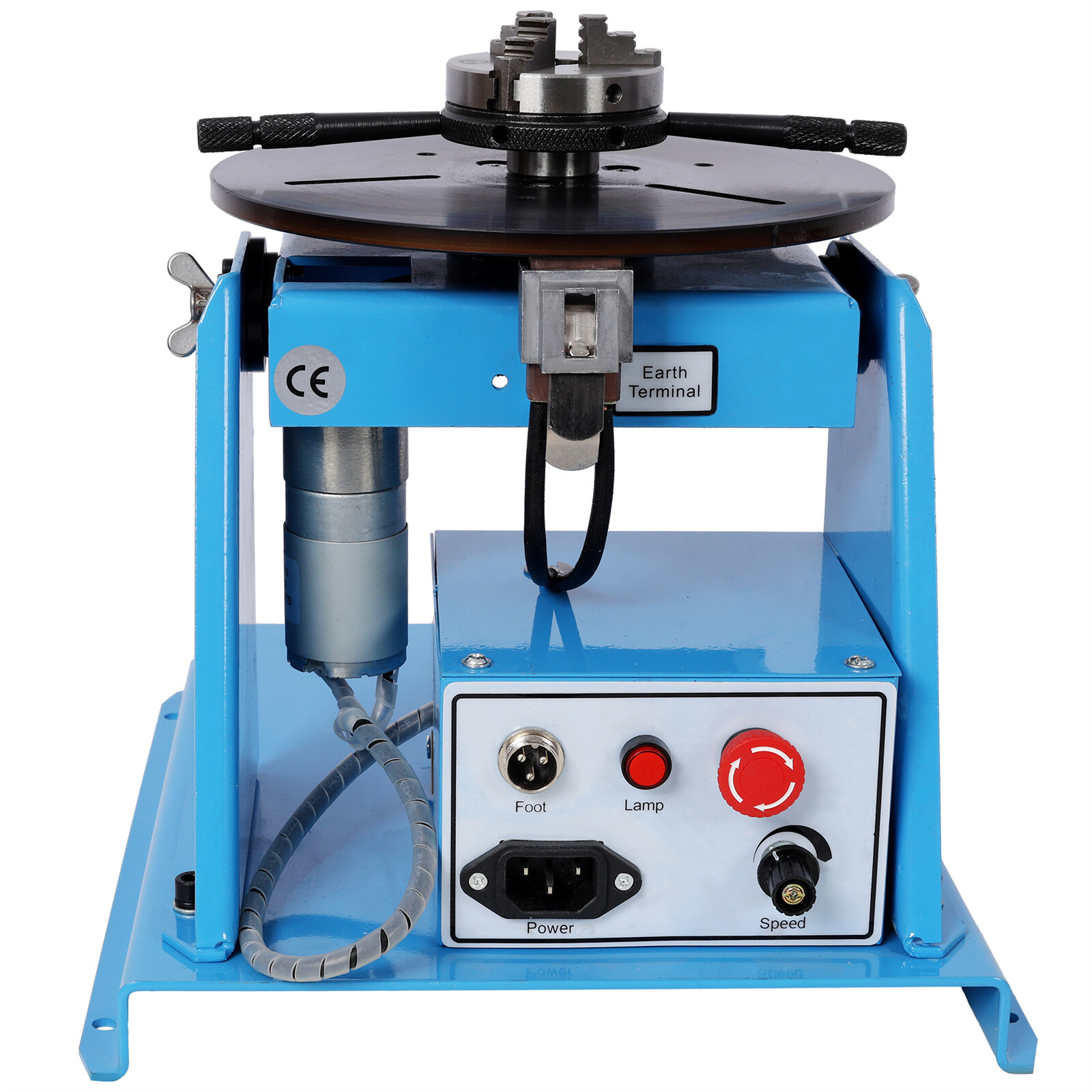22LBS Rotary Welding Positioner 0-90° Welding Positioning Turntable Table