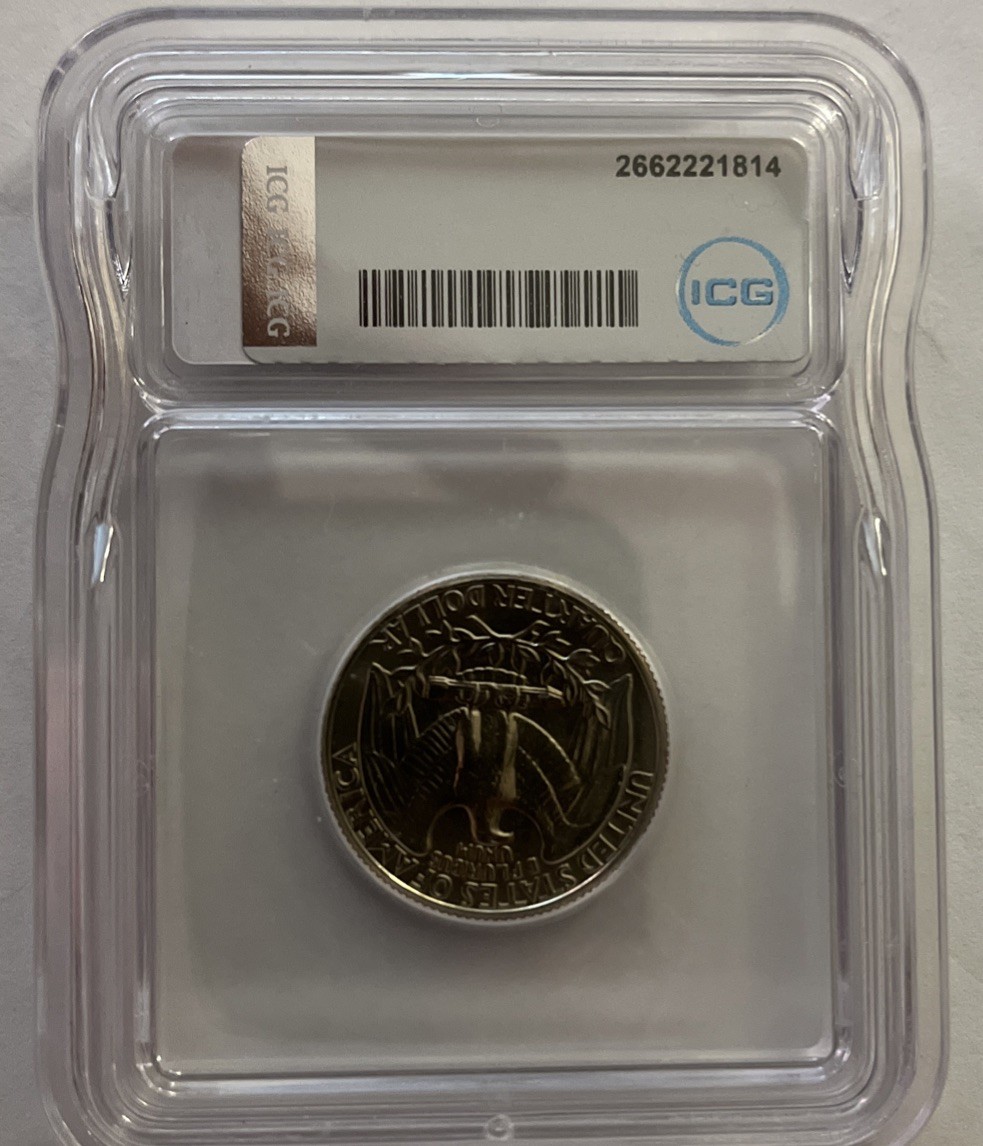 1985 P Washington Quarter NGC MS67